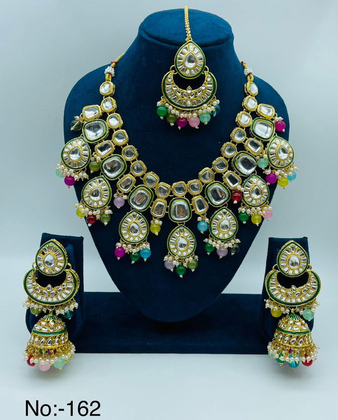 Gold Antique Kundan Choker Bridal Jewellery Catalog
